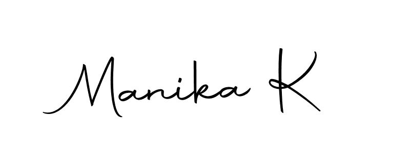 Here are the top 10 professional signature styles for the name Manika K. These are the best autograph styles you can use for your name. Manika K signature style 10 images and pictures png