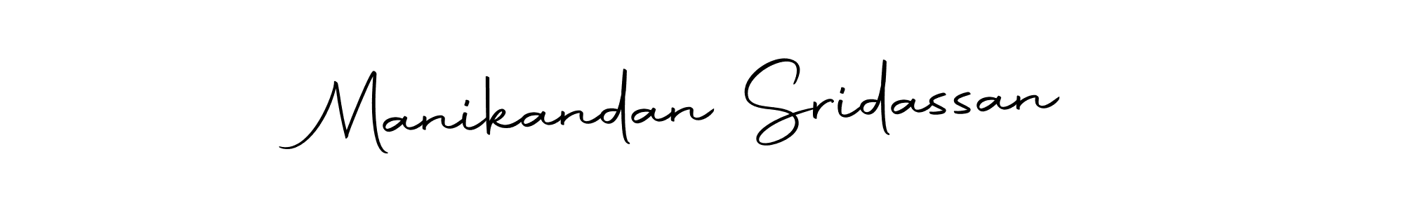 Make a short Manikandan Sridassan signature style. Manage your documents anywhere anytime using Autography-DOLnW. Create and add eSignatures, submit forms, share and send files easily. Manikandan Sridassan signature style 10 images and pictures png