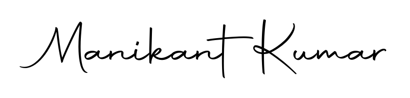 If you are searching for the best signature style for your name Manikant  Kumar, here we have designed multiple signature styles using Autography-DOLnW. Manikant  Kumar signature style 10 images and pictures png