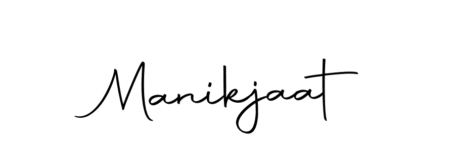 Create a beautiful signature design for name Manikjaat. With this signature (Autography-DOLnW) fonts, you can make a handwritten signature for free. Manikjaat signature style 10 images and pictures png