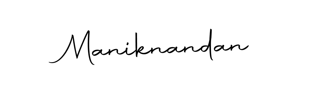 Create a beautiful signature design for name Maniknandan. With this signature (Autography-DOLnW) fonts, you can make a handwritten signature for free. Maniknandan signature style 10 images and pictures png