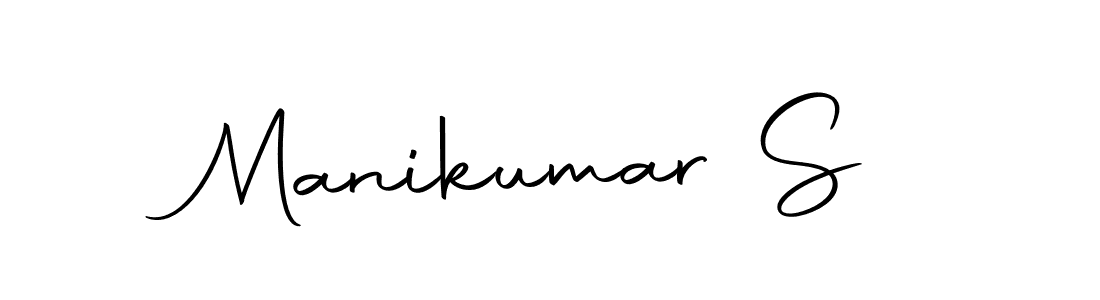 The best way (Autography-DOLnW) to make a short signature is to pick only two or three words in your name. The name Manikumar S include a total of six letters. For converting this name. Manikumar S signature style 10 images and pictures png