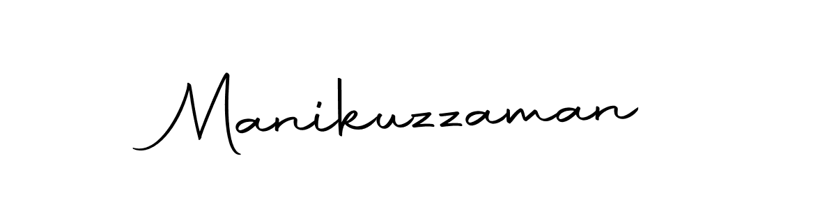 Use a signature maker to create a handwritten signature online. With this signature software, you can design (Autography-DOLnW) your own signature for name Manikuzzaman. Manikuzzaman signature style 10 images and pictures png