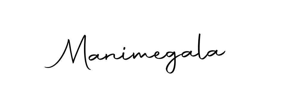 Manimegala stylish signature style. Best Handwritten Sign (Autography-DOLnW) for my name. Handwritten Signature Collection Ideas for my name Manimegala. Manimegala signature style 10 images and pictures png