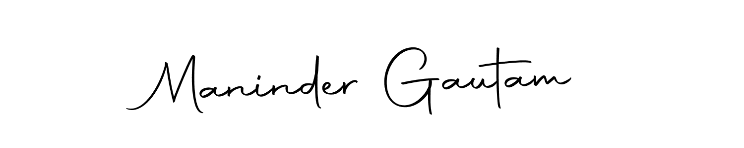 Use a signature maker to create a handwritten signature online. With this signature software, you can design (Autography-DOLnW) your own signature for name Maninder Gautam. Maninder Gautam signature style 10 images and pictures png