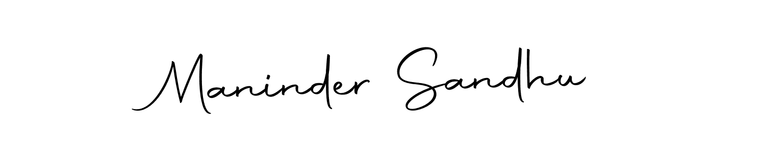 Make a beautiful signature design for name Maninder Sandhu. With this signature (Autography-DOLnW) style, you can create a handwritten signature for free. Maninder Sandhu signature style 10 images and pictures png