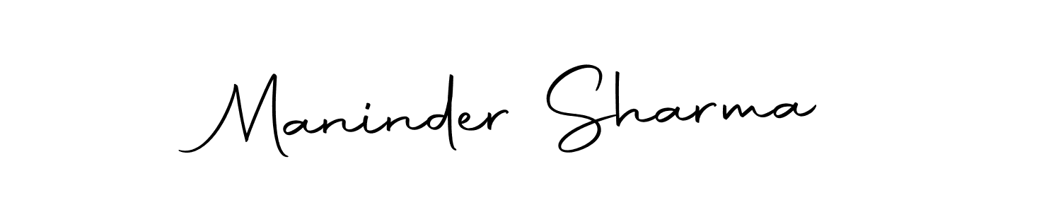 How to make Maninder Sharma signature? Autography-DOLnW is a professional autograph style. Create handwritten signature for Maninder Sharma name. Maninder Sharma signature style 10 images and pictures png