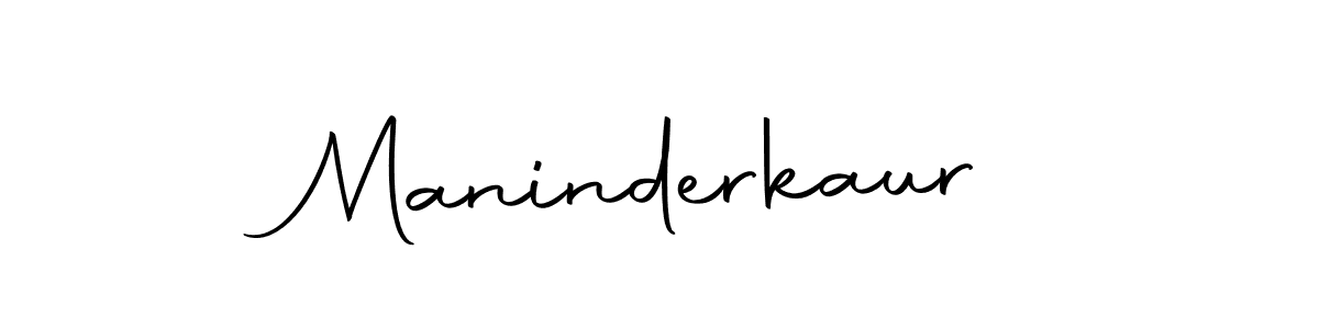 How to make Maninderkaur name signature. Use Autography-DOLnW style for creating short signs online. This is the latest handwritten sign. Maninderkaur signature style 10 images and pictures png