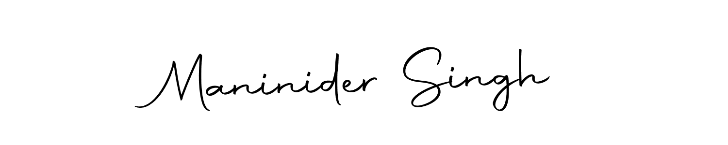 The best way (Autography-DOLnW) to make a short signature is to pick only two or three words in your name. The name Maninider Singh include a total of six letters. For converting this name. Maninider Singh signature style 10 images and pictures png