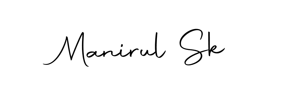 Design your own signature with our free online signature maker. With this signature software, you can create a handwritten (Autography-DOLnW) signature for name Manirul Sk. Manirul Sk signature style 10 images and pictures png