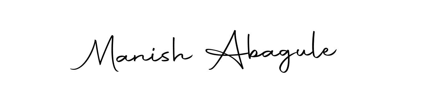 Similarly Autography-DOLnW is the best handwritten signature design. Signature creator online .You can use it as an online autograph creator for name Manish Abagule. Manish Abagule signature style 10 images and pictures png