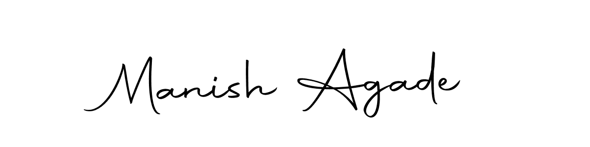 if you are searching for the best signature style for your name Manish Agade. so please give up your signature search. here we have designed multiple signature styles  using Autography-DOLnW. Manish Agade signature style 10 images and pictures png