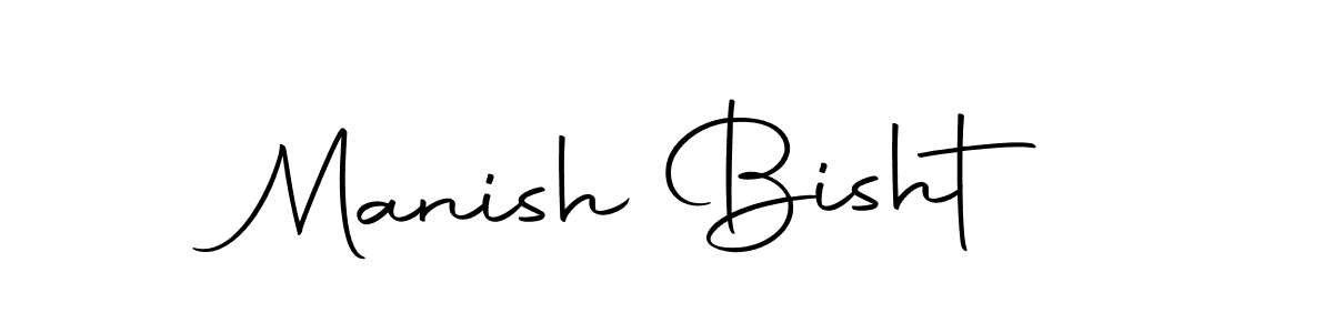 Design your own signature with our free online signature maker. With this signature software, you can create a handwritten (Autography-DOLnW) signature for name Manish Bisht. Manish Bisht signature style 10 images and pictures png