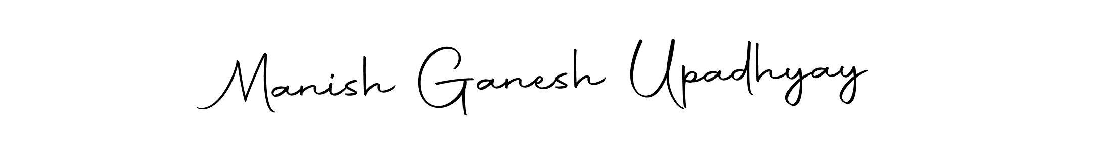 Use a signature maker to create a handwritten signature online. With this signature software, you can design (Autography-DOLnW) your own signature for name Manish Ganesh Upadhyay. Manish Ganesh Upadhyay signature style 10 images and pictures png