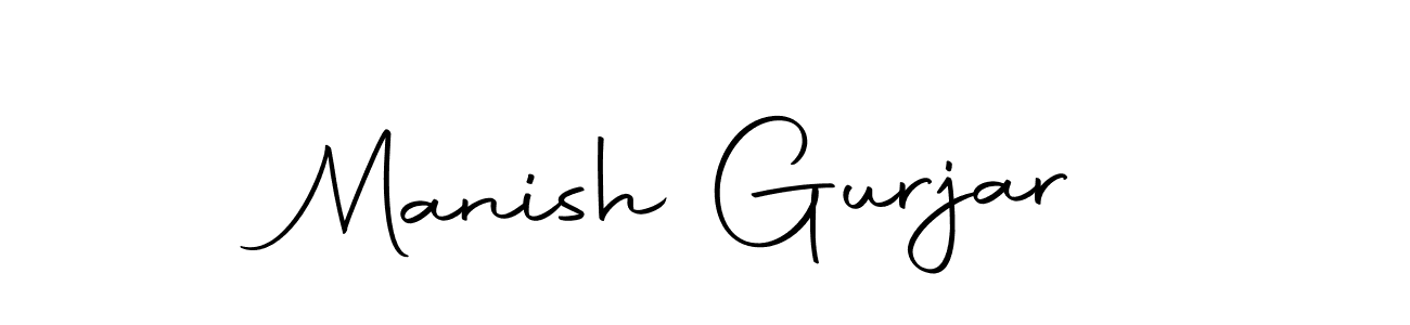 Also we have Manish Gurjar name is the best signature style. Create professional handwritten signature collection using Autography-DOLnW autograph style. Manish Gurjar signature style 10 images and pictures png