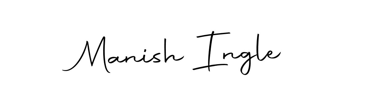 Create a beautiful signature design for name Manish Ingle. With this signature (Autography-DOLnW) fonts, you can make a handwritten signature for free. Manish Ingle signature style 10 images and pictures png