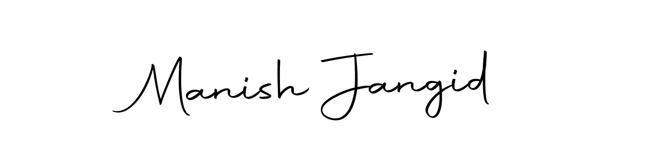Make a beautiful signature design for name Manish Jangid. With this signature (Autography-DOLnW) style, you can create a handwritten signature for free. Manish Jangid signature style 10 images and pictures png