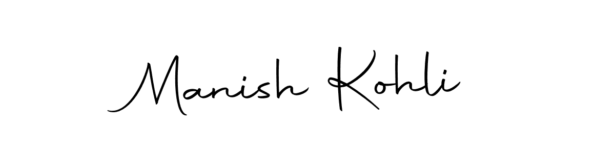 Make a short Manish Kohli signature style. Manage your documents anywhere anytime using Autography-DOLnW. Create and add eSignatures, submit forms, share and send files easily. Manish Kohli signature style 10 images and pictures png