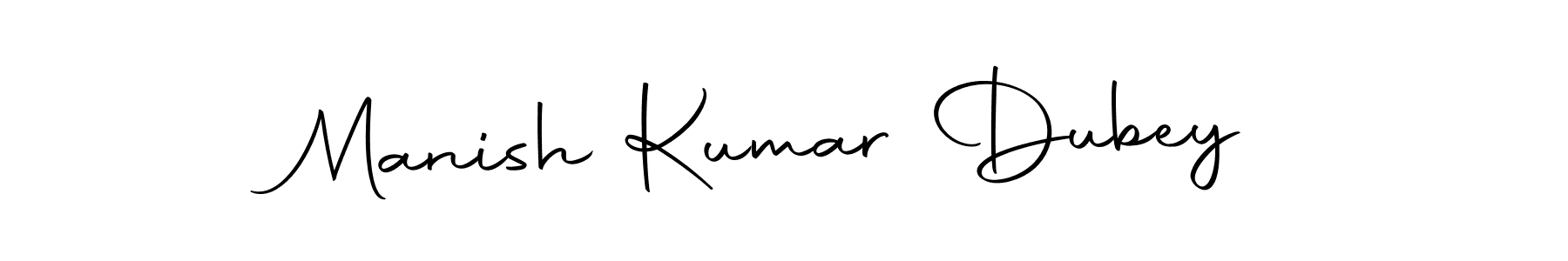 Design your own signature with our free online signature maker. With this signature software, you can create a handwritten (Autography-DOLnW) signature for name Manish Kumar Dubey. Manish Kumar Dubey signature style 10 images and pictures png