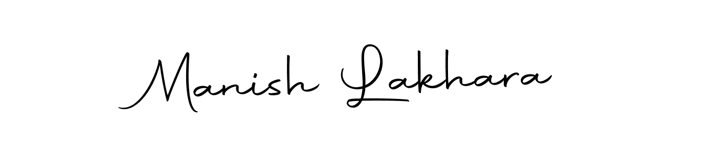 Use a signature maker to create a handwritten signature online. With this signature software, you can design (Autography-DOLnW) your own signature for name Manish Lakhara. Manish Lakhara signature style 10 images and pictures png