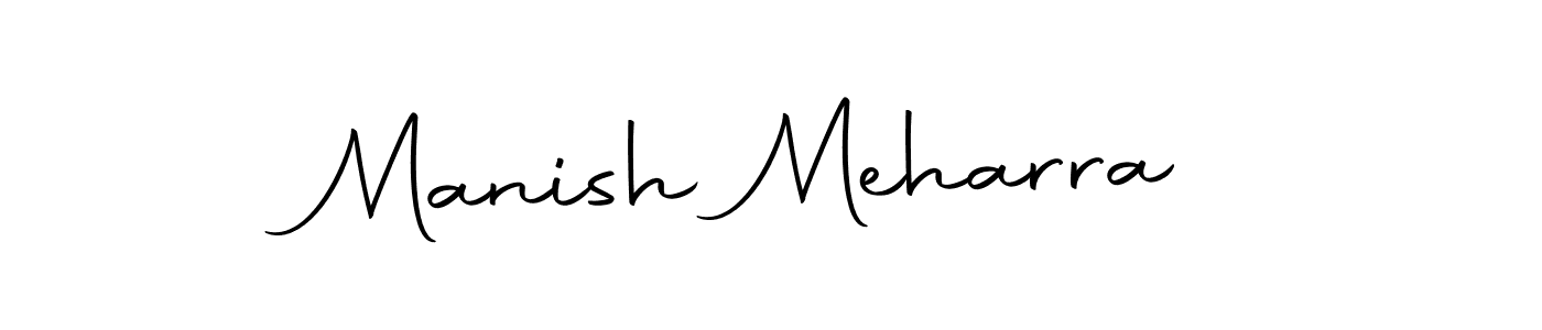 Manish Meharra stylish signature style. Best Handwritten Sign (Autography-DOLnW) for my name. Handwritten Signature Collection Ideas for my name Manish Meharra. Manish Meharra signature style 10 images and pictures png