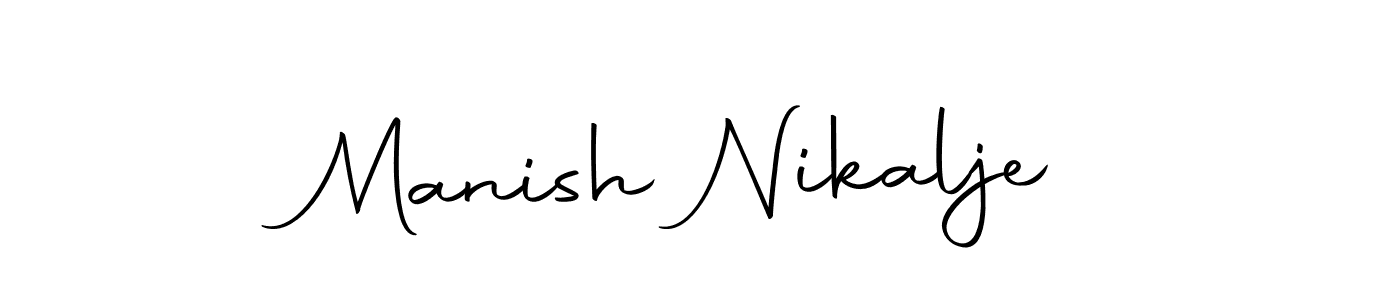 It looks lik you need a new signature style for name Manish Nikalje. Design unique handwritten (Autography-DOLnW) signature with our free signature maker in just a few clicks. Manish Nikalje signature style 10 images and pictures png
