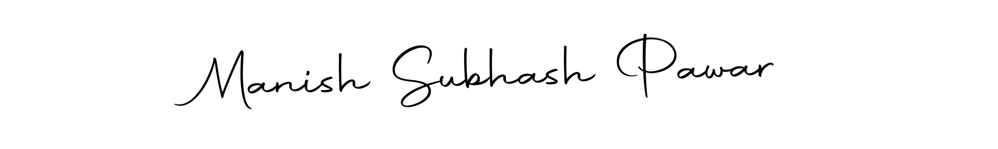 Use a signature maker to create a handwritten signature online. With this signature software, you can design (Autography-DOLnW) your own signature for name Manish Subhash Pawar. Manish Subhash Pawar signature style 10 images and pictures png