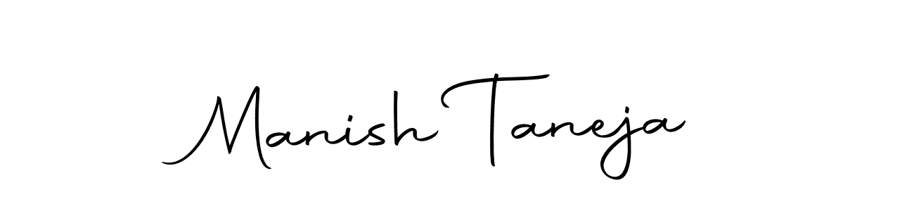 How to make Manish Taneja signature? Autography-DOLnW is a professional autograph style. Create handwritten signature for Manish Taneja name. Manish Taneja signature style 10 images and pictures png