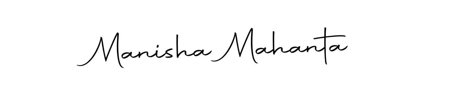 Also we have Manisha Mahanta name is the best signature style. Create professional handwritten signature collection using Autography-DOLnW autograph style. Manisha Mahanta signature style 10 images and pictures png