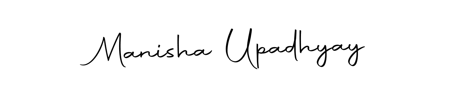 Also we have Manisha Upadhyay name is the best signature style. Create professional handwritten signature collection using Autography-DOLnW autograph style. Manisha Upadhyay signature style 10 images and pictures png