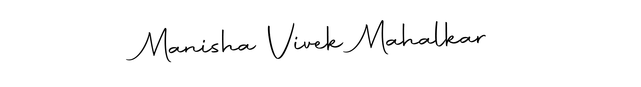 Also You can easily find your signature by using the search form. We will create Manisha Vivek Mahalkar name handwritten signature images for you free of cost using Autography-DOLnW sign style. Manisha Vivek Mahalkar signature style 10 images and pictures png