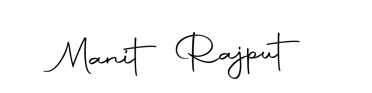 The best way (Autography-DOLnW) to make a short signature is to pick only two or three words in your name. The name Manit Rajput include a total of six letters. For converting this name. Manit Rajput signature style 10 images and pictures png