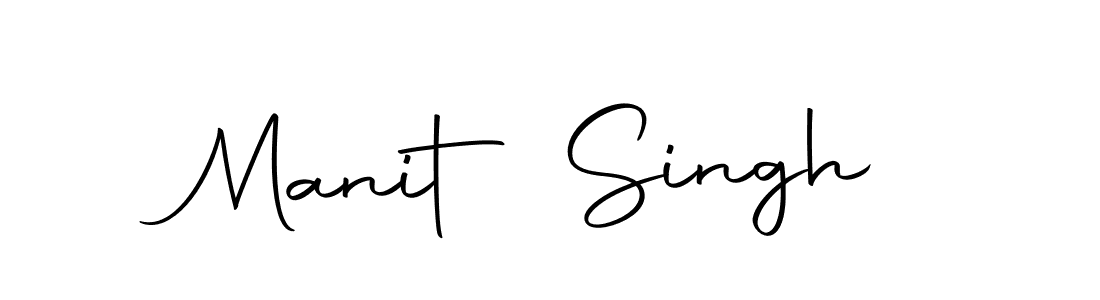Create a beautiful signature design for name Manit Singh. With this signature (Autography-DOLnW) fonts, you can make a handwritten signature for free. Manit Singh signature style 10 images and pictures png