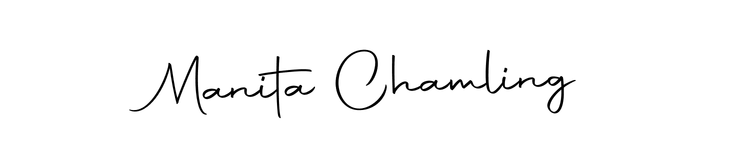 Manita Chamling stylish signature style. Best Handwritten Sign (Autography-DOLnW) for my name. Handwritten Signature Collection Ideas for my name Manita Chamling. Manita Chamling signature style 10 images and pictures png