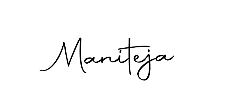 You can use this online signature creator to create a handwritten signature for the name Maniteja. This is the best online autograph maker. Maniteja signature style 10 images and pictures png