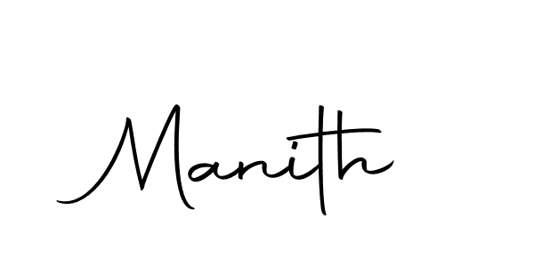 Make a beautiful signature design for name Manith. With this signature (Autography-DOLnW) style, you can create a handwritten signature for free. Manith signature style 10 images and pictures png