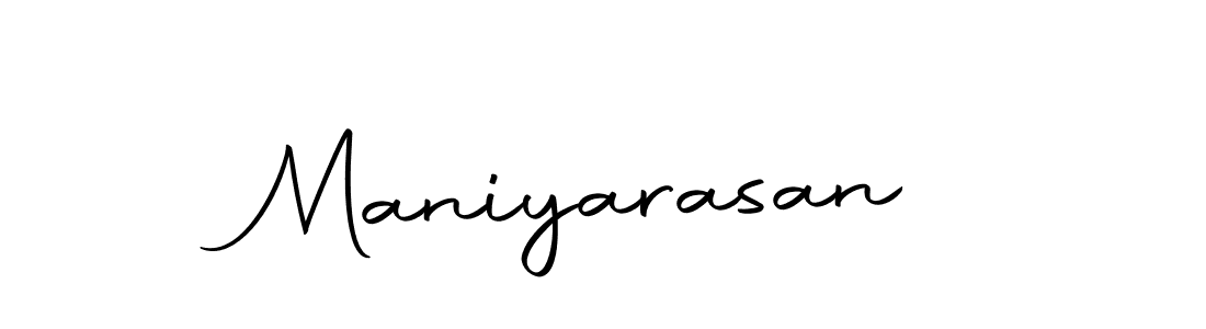 Design your own signature with our free online signature maker. With this signature software, you can create a handwritten (Autography-DOLnW) signature for name Maniyarasan. Maniyarasan signature style 10 images and pictures png