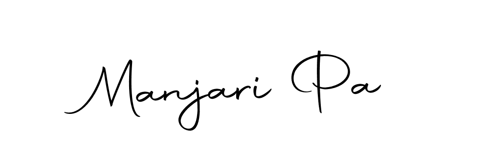 Also we have Manjari Pa name is the best signature style. Create professional handwritten signature collection using Autography-DOLnW autograph style. Manjari Pa signature style 10 images and pictures png