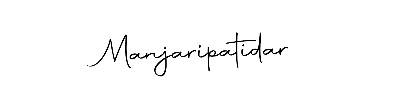 The best way (Autography-DOLnW) to make a short signature is to pick only two or three words in your name. The name Manjaripatidar include a total of six letters. For converting this name. Manjaripatidar signature style 10 images and pictures png