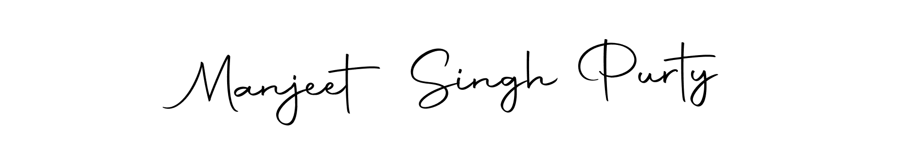 Make a beautiful signature design for name Manjeet Singh Purty. With this signature (Autography-DOLnW) style, you can create a handwritten signature for free. Manjeet Singh Purty signature style 10 images and pictures png