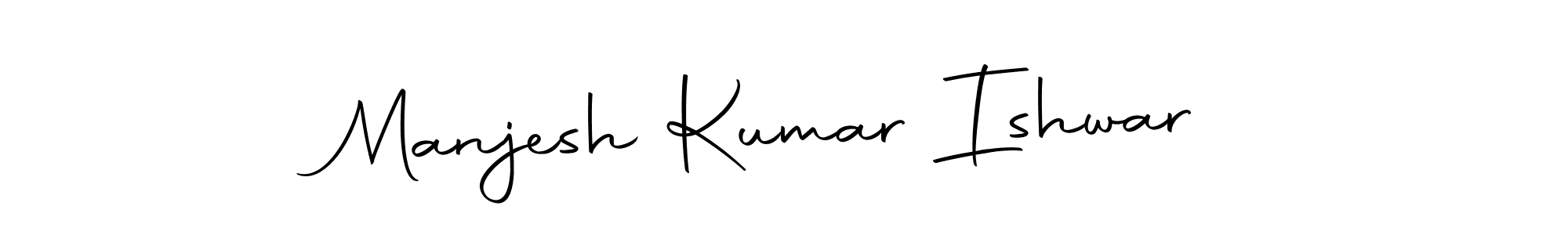 Manjesh Kumar Ishwar stylish signature style. Best Handwritten Sign (Autography-DOLnW) for my name. Handwritten Signature Collection Ideas for my name Manjesh Kumar Ishwar. Manjesh Kumar Ishwar signature style 10 images and pictures png