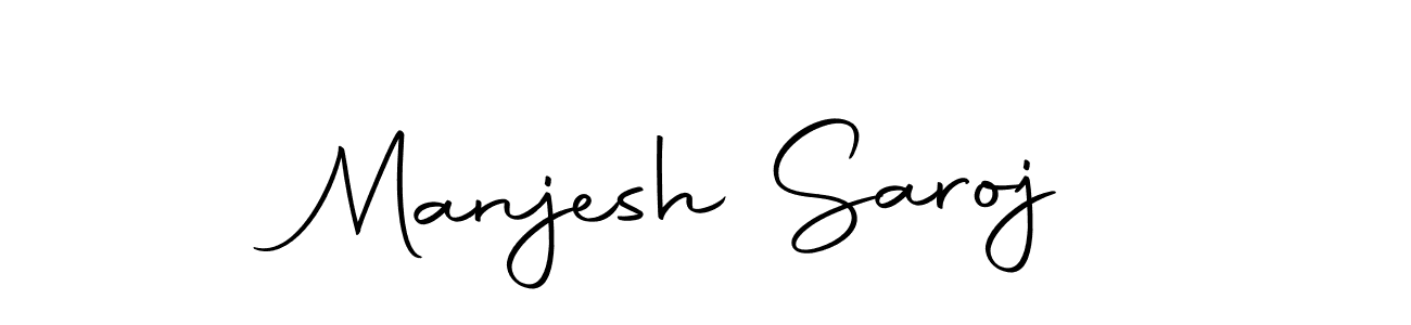 This is the best signature style for the Manjesh Saroj name. Also you like these signature font (Autography-DOLnW). Mix name signature. Manjesh Saroj signature style 10 images and pictures png