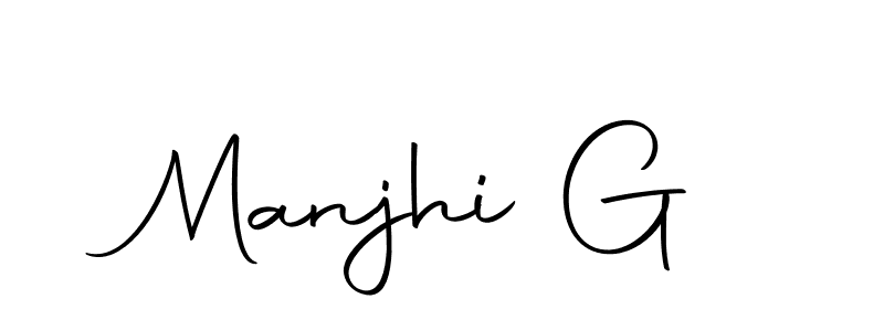 This is the best signature style for the Manjhi G name. Also you like these signature font (Autography-DOLnW). Mix name signature. Manjhi G signature style 10 images and pictures png
