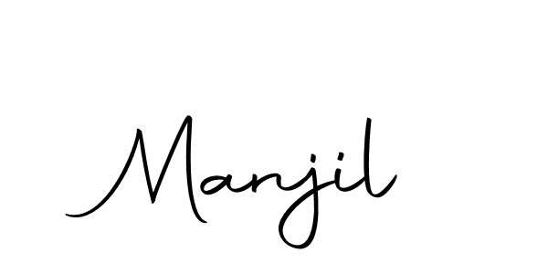 Similarly Autography-DOLnW is the best handwritten signature design. Signature creator online .You can use it as an online autograph creator for name Manjil. Manjil signature style 10 images and pictures png