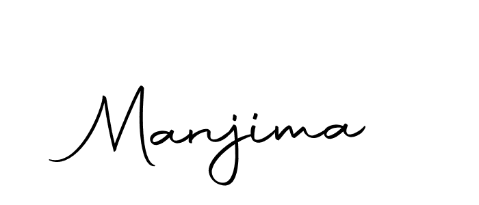 Make a beautiful signature design for name Manjima. With this signature (Autography-DOLnW) style, you can create a handwritten signature for free. Manjima signature style 10 images and pictures png