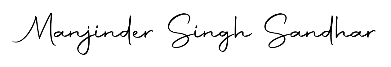 How to make Manjinder Singh Sandhar name signature. Use Autography-DOLnW style for creating short signs online. This is the latest handwritten sign. Manjinder Singh Sandhar signature style 10 images and pictures png