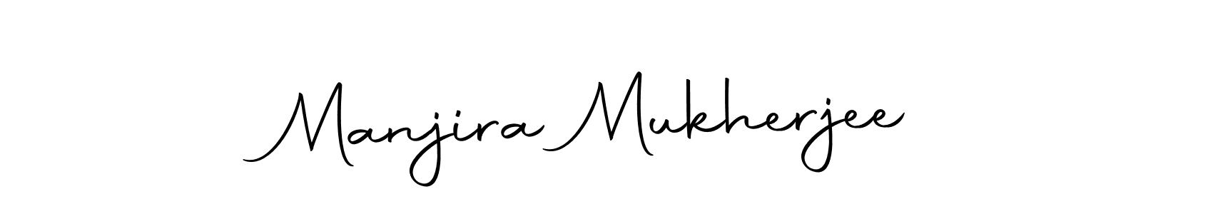 The best way (Autography-DOLnW) to make a short signature is to pick only two or three words in your name. The name Manjira Mukherjee include a total of six letters. For converting this name. Manjira Mukherjee signature style 10 images and pictures png