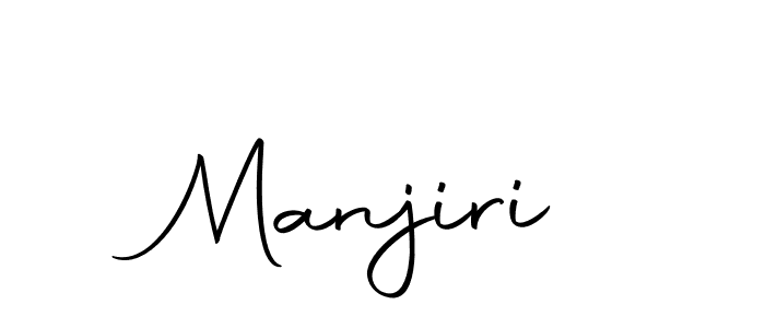 Make a beautiful signature design for name Manjiri. With this signature (Autography-DOLnW) style, you can create a handwritten signature for free. Manjiri signature style 10 images and pictures png