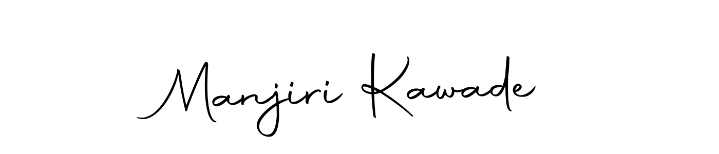 Design your own signature with our free online signature maker. With this signature software, you can create a handwritten (Autography-DOLnW) signature for name Manjiri Kawade. Manjiri Kawade signature style 10 images and pictures png