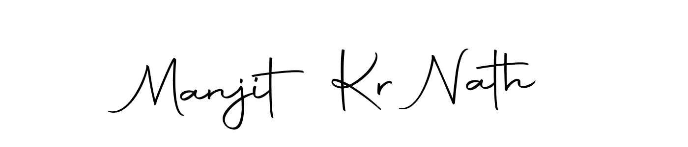 Make a beautiful signature design for name Manjit Kr Nath. With this signature (Autography-DOLnW) style, you can create a handwritten signature for free. Manjit Kr Nath signature style 10 images and pictures png